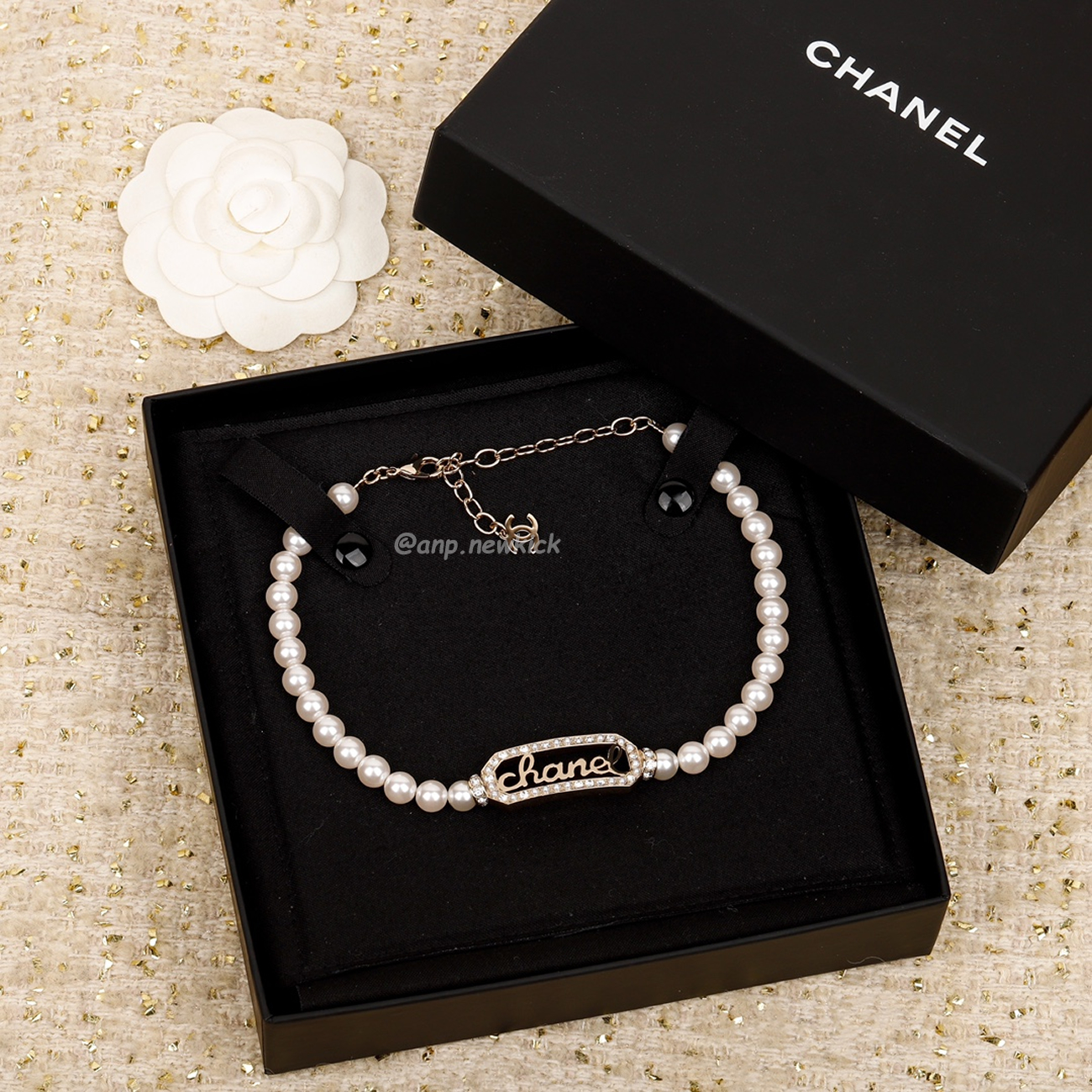Chanel Pearl Necklace (1) - www.newkick.vip